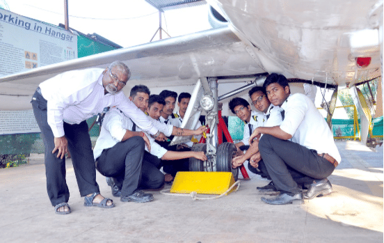 Indira Institute of Aircraft Engineering Aircraft Facility Practicals in Campus photo 8
